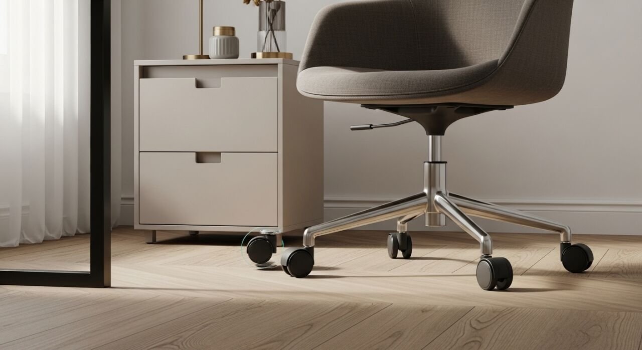 Ev ve Ofisler İçin Sessiz Tekerlekler ile Daha Konforlu Hareket Alanları
