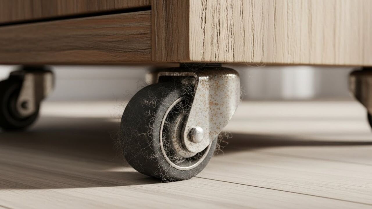 Mobilya Tekeri Neden Zamanla Dönmez?